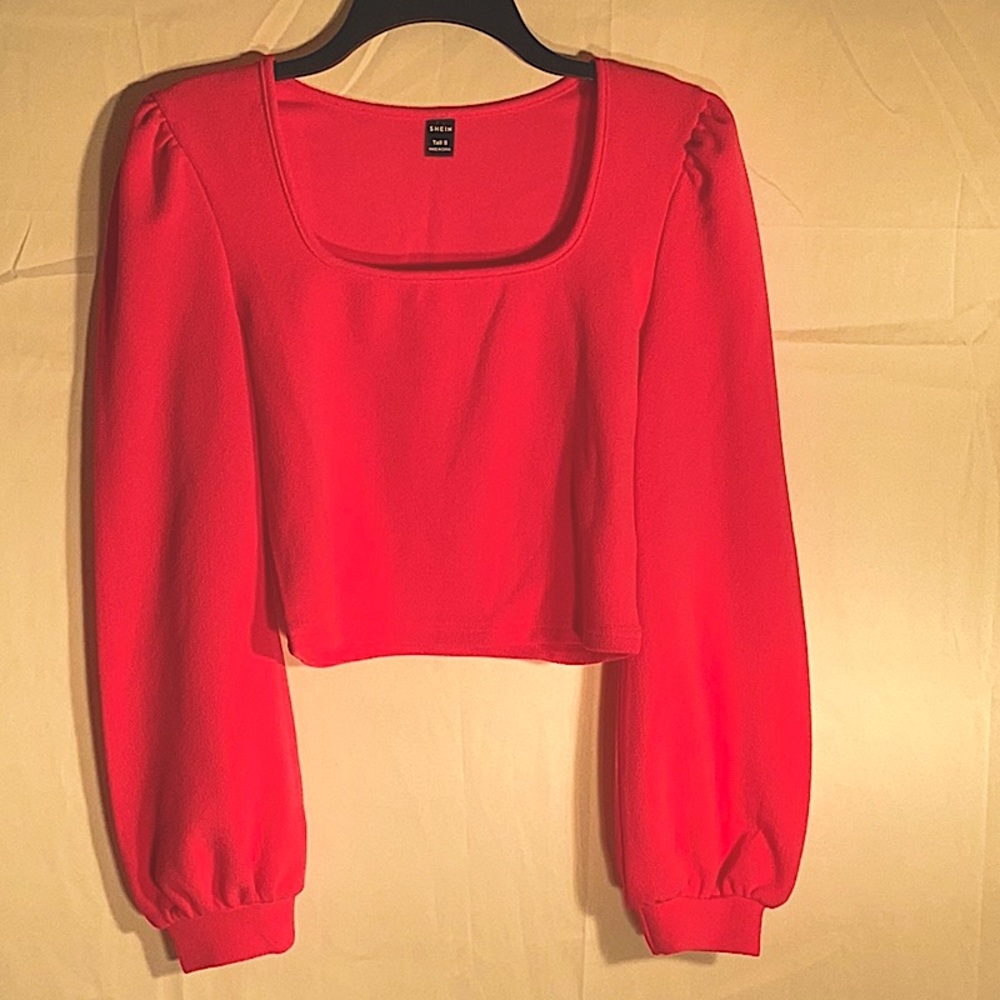 SHEIN Pink Crop Top